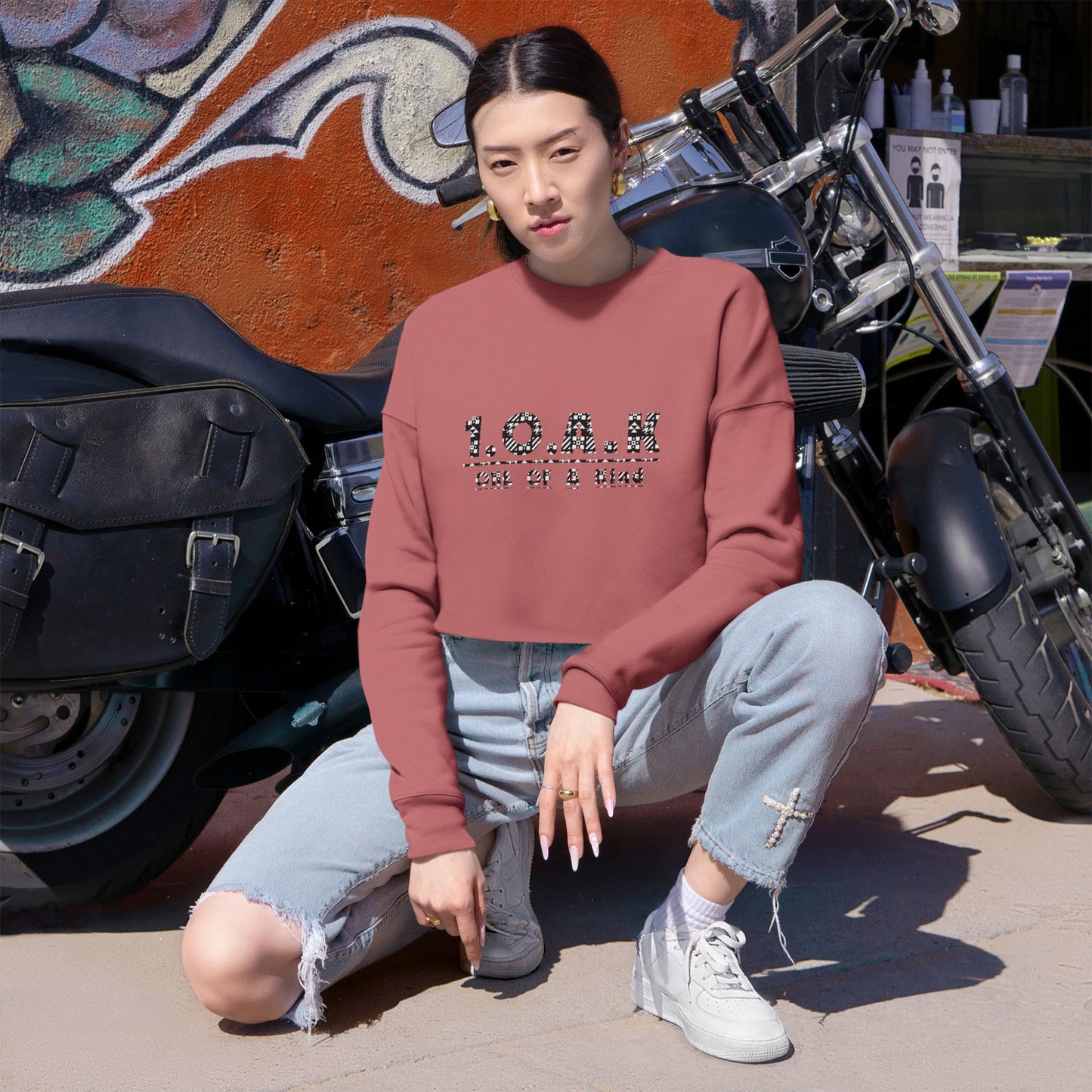 VNR Cropped Sweatshirt