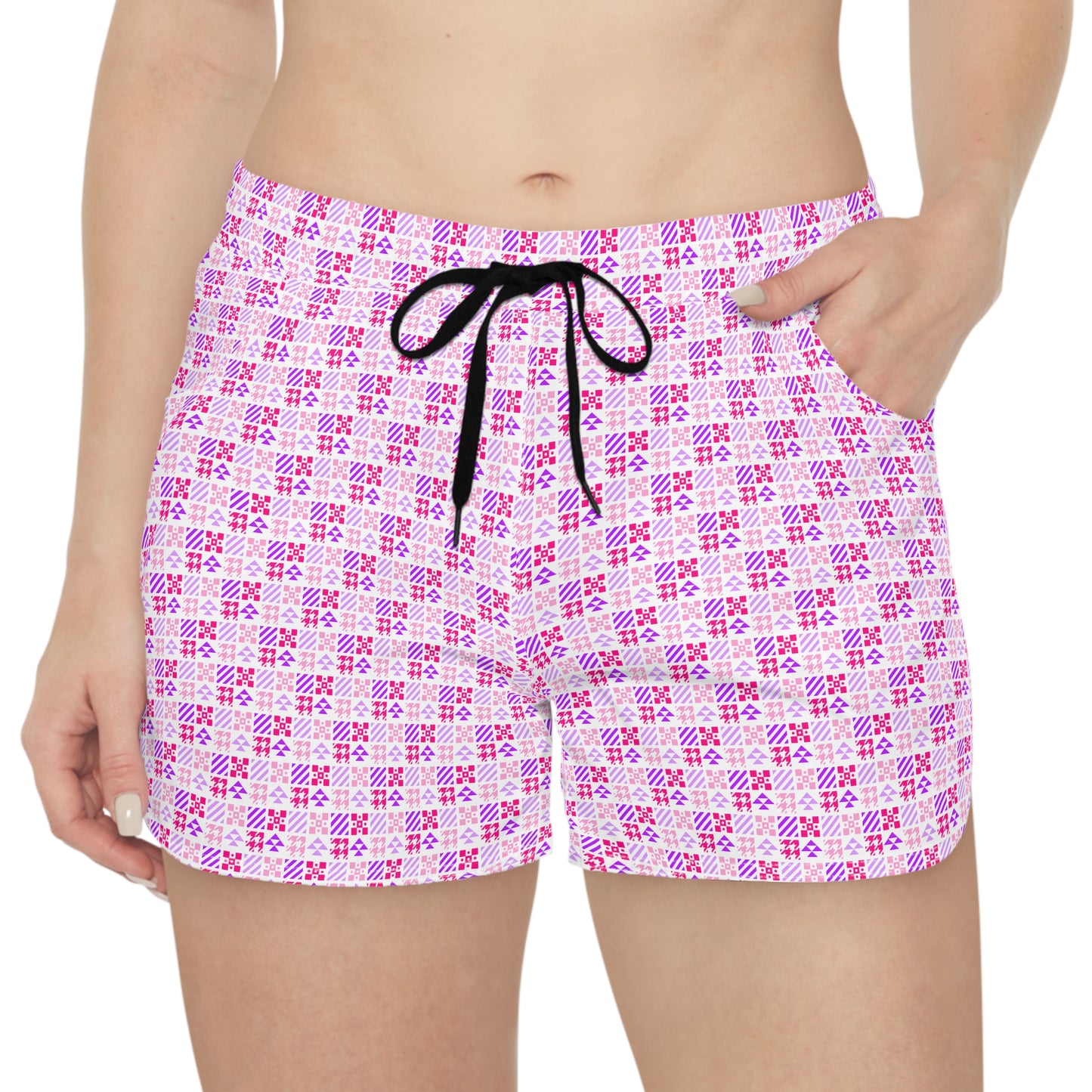 VNR Women's Casual Shorts — Cute Patterned Summer Lounge Shorts