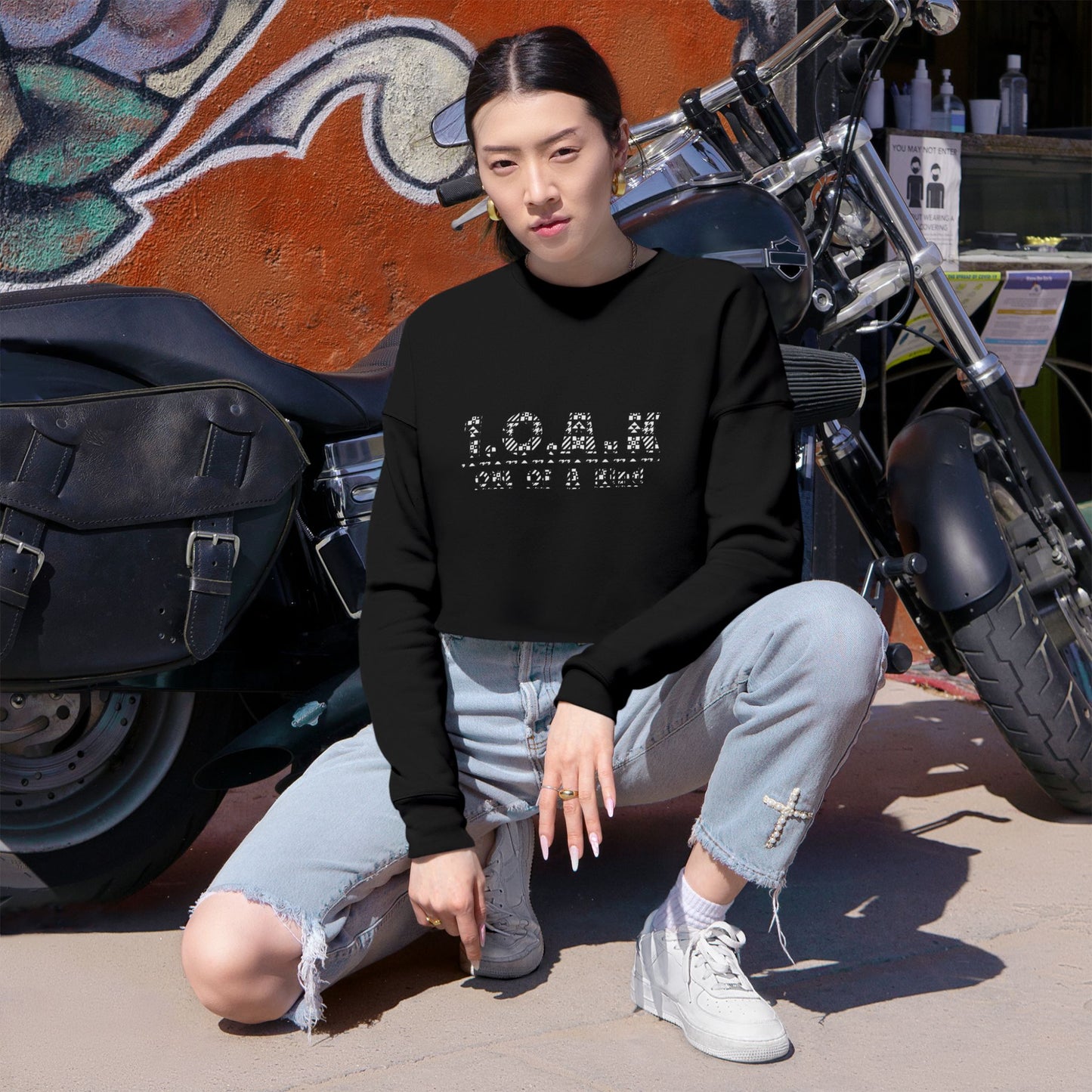 VNR Cropped Sweatshirt